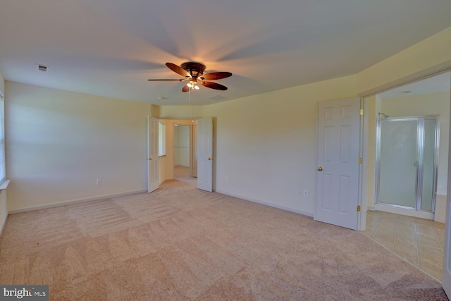 170 Otter Way, Frederica, DE 19946 - empty room featuring ceiling fan and light colored carpet