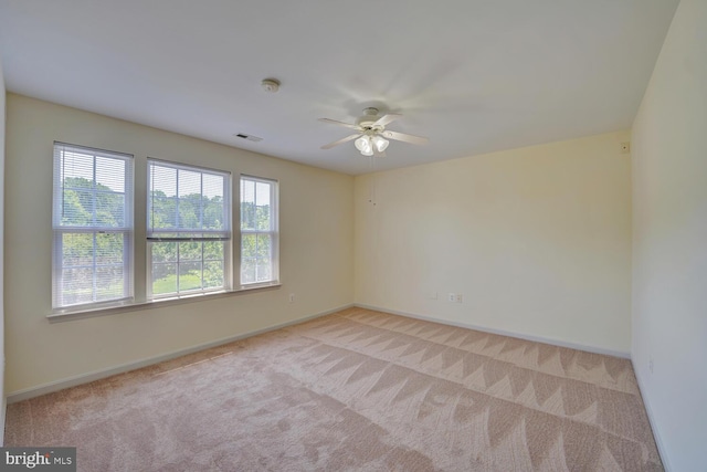 170 Otter Way, Frederica, DE 19946 - carpeted empty room featuring a ceiling fan and a smoke detector