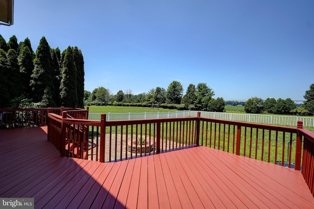 170 Otter Way, Frederica, DE 19946 - deck featuring a fenced backyard