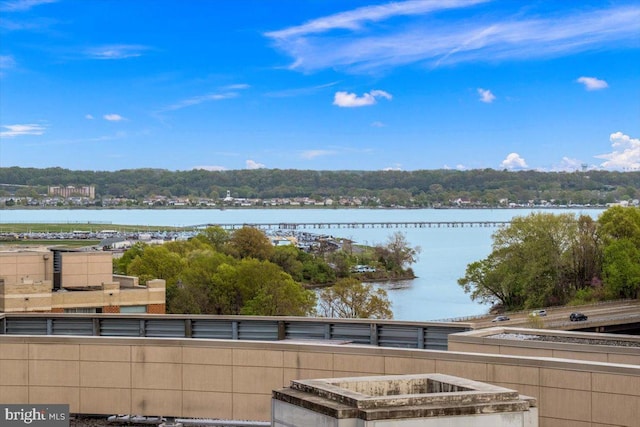 property view of water