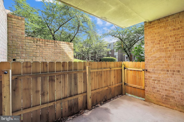 3906 Bel Pre Rd Unit 3906-1, Silver Spring, MD 20906 - view of patio / terrace featuring a gate and fence