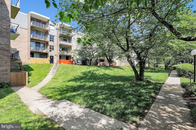 3906 Bel Pre Rd Unit 3906-1, Silver Spring, MD 20906 - view of home's community with a yard