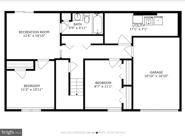 5909 K St, Fairmount Heights, MD 20743 - floor plan