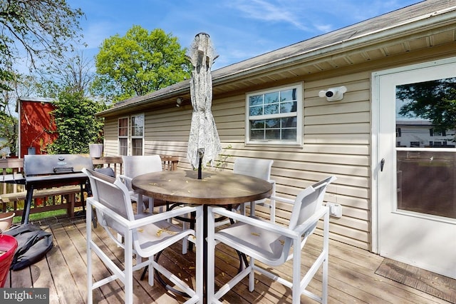 5909 K St, Fairmount Heights, MD 20743 - deck featuring outdoor dining area