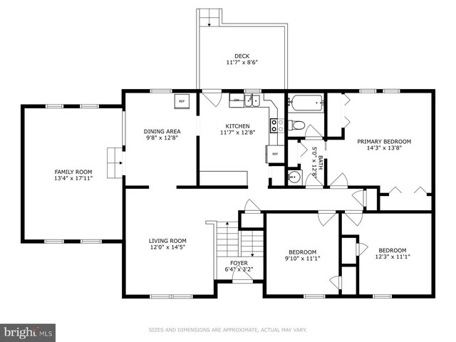 5909 K St, Fairmount Heights, MD 20743 - plan