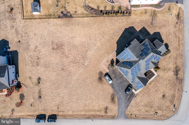drone / aerial view