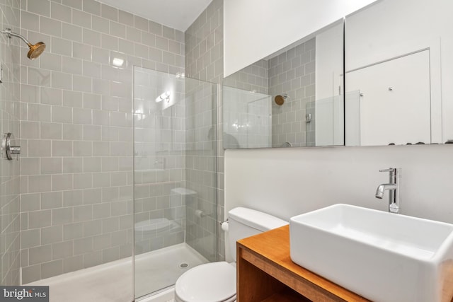 1714 Memphis St Unit 212, Philadelphia, PA 19125 - bathroom featuring walk in shower, toilet, and vanity