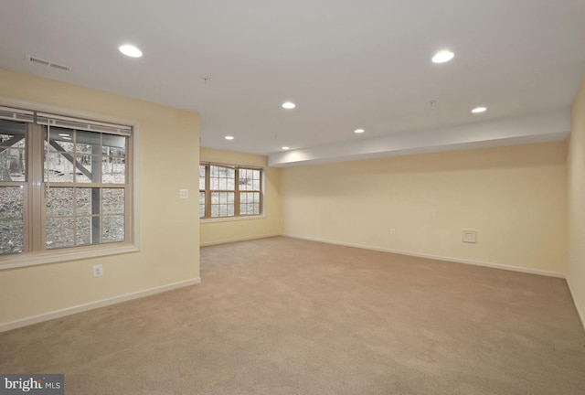 1539 Rabbit Hollow Pl, Silver Spring, MD 20906 - carpeted empty room featuring recessed lighting and baseboards