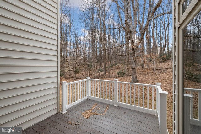 1539 Rabbit Hollow Pl, Silver Spring, MD 20906 - view of deck