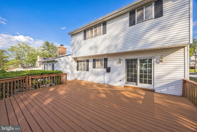 view of deck