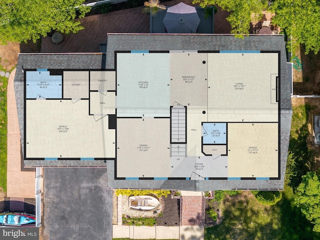 3325 Cedar Dr, Edgewater, MD 21037 - birds eye view of property