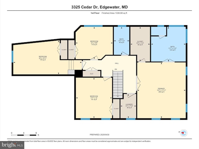 3325 Cedar Dr, Edgewater, MD 21037 - plan