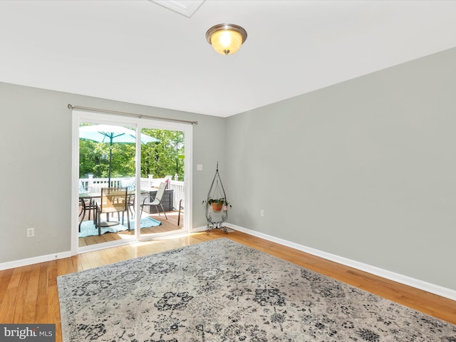 13240 Edgemont Rd, Smithsburg, MD 21783 - living area with baseboards and wood finished floors