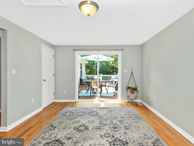 13240 Edgemont Rd, Smithsburg, MD 21783 - empty room featuring wood finished floors and baseboards