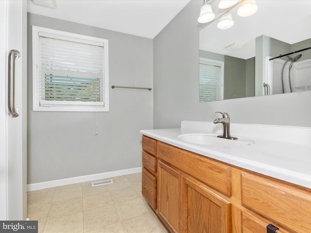 13240 Edgemont Rd, Smithsburg, MD 21783 - bathroom featuring vanity, baseboards, and tile patterned floors