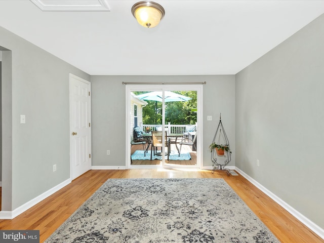 13240 Edgemont Rd, Smithsburg, MD 21783 - empty room featuring wood finished floors and baseboards