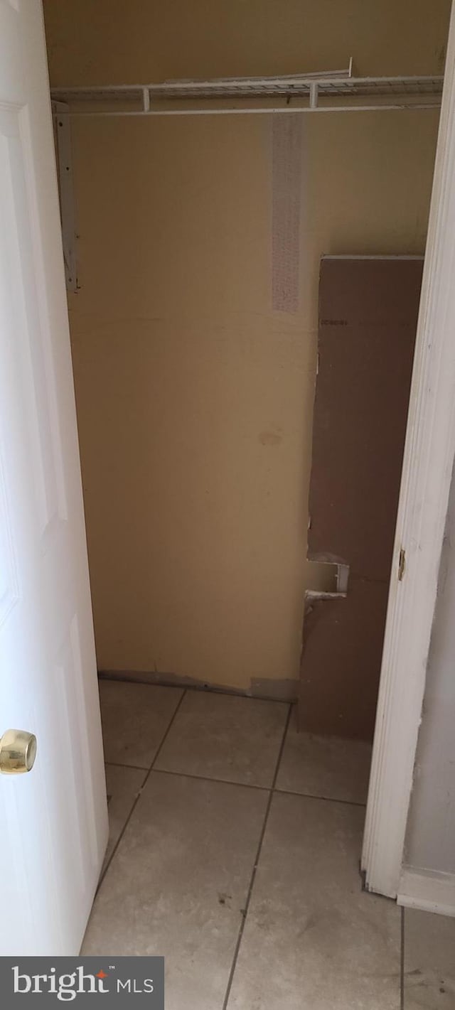 view of closet