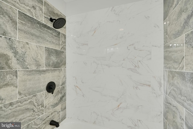 room details with shower / bathtub combination
