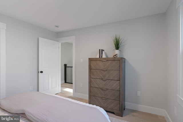 3838 13th St N, Arlington, VA 22201 - bedroom featuring baseboards and light wood-type flooring