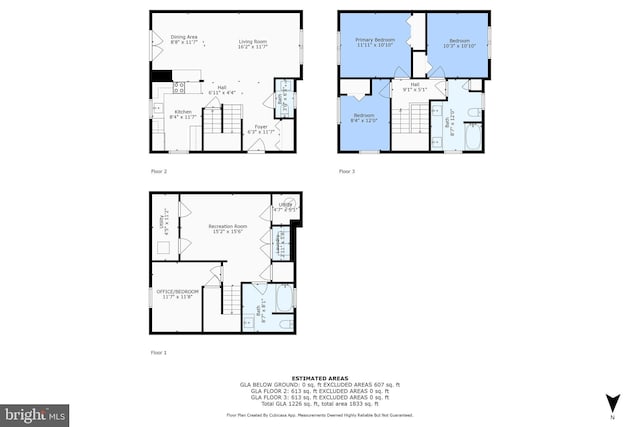 3838 13th St N, Arlington, VA 22201 - home floor plan