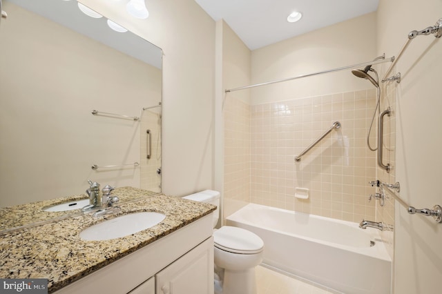 20449 Rosses Point Ct, Ashburn, VA 20147 - bathroom with shower / bathtub combination and vanity