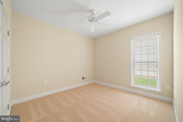 20449 Rosses Point Ct, Ashburn, VA 20147 - unfurnished room with light carpet and ceiling fan