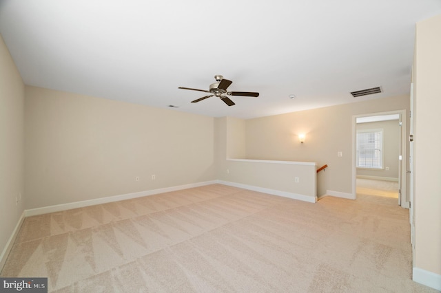 20449 Rosses Point Ct, Ashburn, VA 20147 - unfurnished room with light carpet and ceiling fan