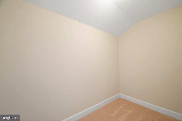 20449 Rosses Point Ct, Ashburn, VA 20147 - empty room with vaulted ceiling and light carpet