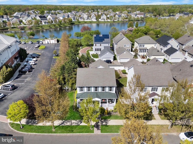 3 Union St, Robbinsville, NJ 08691 - bird's eye view with a water view and a residential view