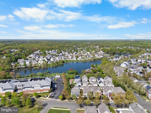 3 Union St, Robbinsville, NJ 08691 - bird's eye view featuring a water view and a residential view