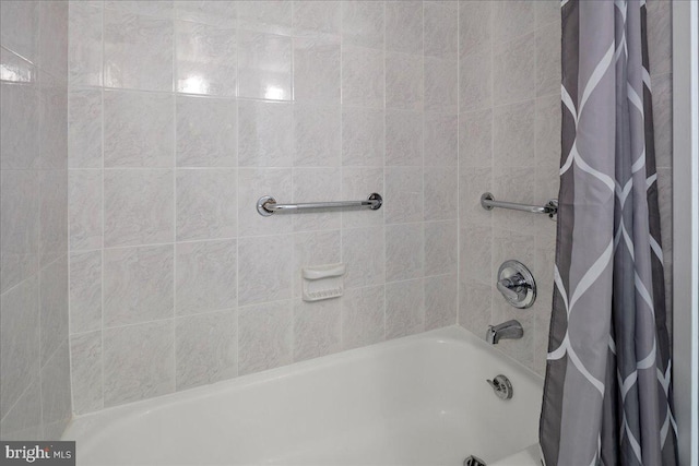 4501 Arlington Blvd Unit 709, Arlington, VA 22203 - bathroom with shower / bathtub combination with curtain