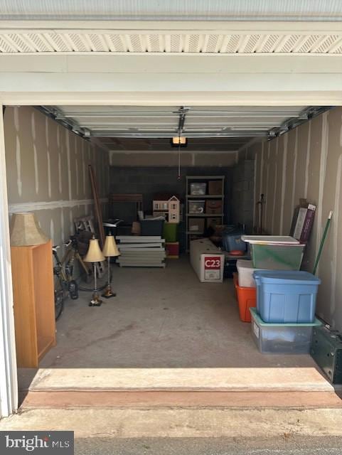 9200 Charleston Dr Unit 408, Manassas, VA 20110 - garage featuring a garage door opener