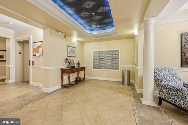 9200 Charleston Dr Unit 408, Manassas, VA 20110 - common area featuring crown molding