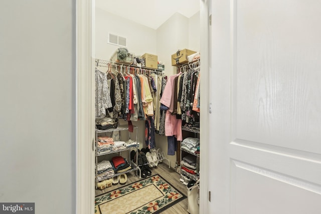 9200 Charleston Dr Unit 408, Manassas, VA 20110 - spacious closet with wood finished floors