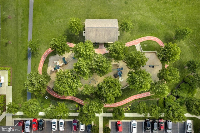 drone / aerial view