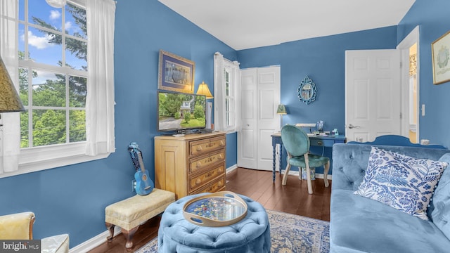 501 Tulip Rd, Riva, MD 21140 - office with hardwood / wood-style flooring