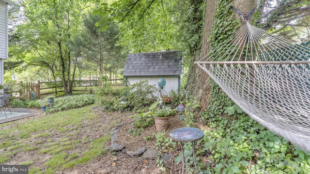 501 Tulip Rd, Riva, MD 21140 - view of yard featuring a storage unit
