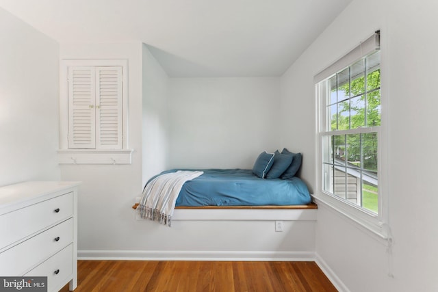 8807 Falkstone Ln, Alexandria, VA 22309 - bedroom with baseboards and wood finished floors