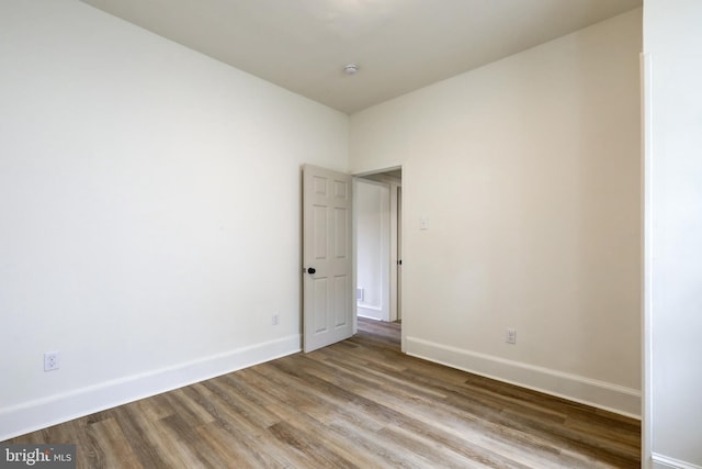 615 Burke Ave, Jenkintown, PA 19046 - spare room with wood finished floors and baseboards