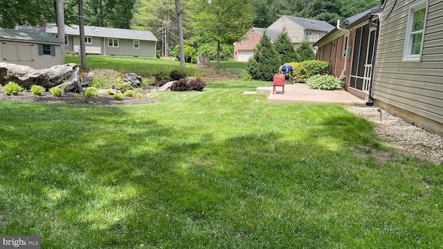1902 Northleigh Rd, Lutherville Timonium, MD 21093 - view of green lawn featuring a patio area