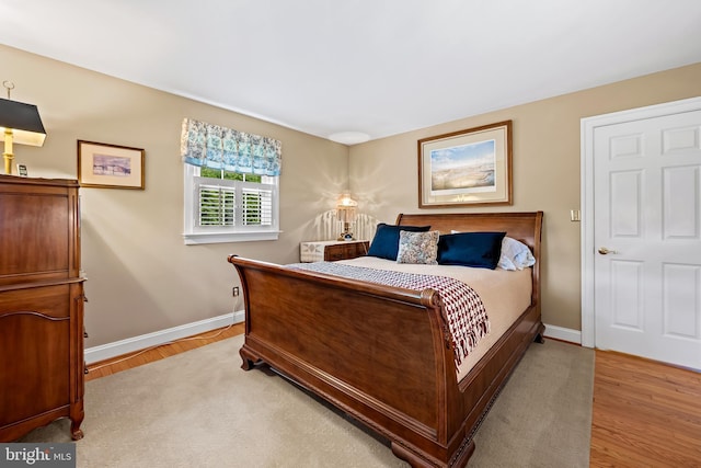 1902 Northleigh Rd, Lutherville Timonium, MD 21093 - bedroom featuring baseboards and wood finished floors