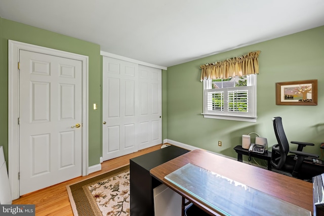 1902 Northleigh Rd, Lutherville Timonium, MD 21093 - office featuring wood finished floors and baseboards