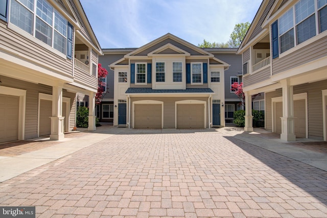 11405 Windleaf Ct Unit K # 24, Reston, VA 20194 - view of front facade featuring decorative driveway and a garage