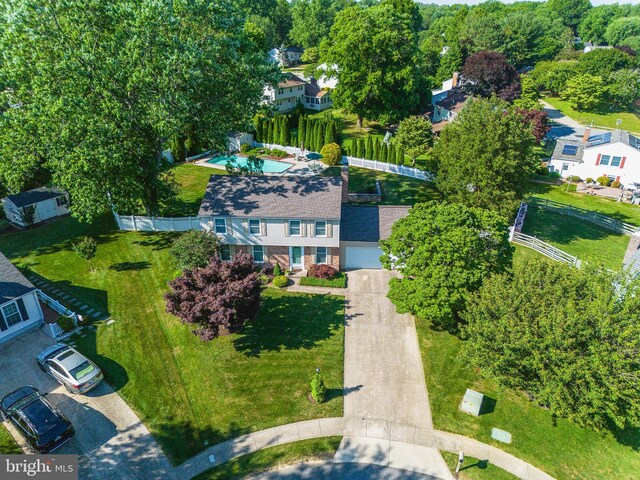 1400 Midhurst Ct, Bel Air, MD 21014 - aerial view of property and surrounding area