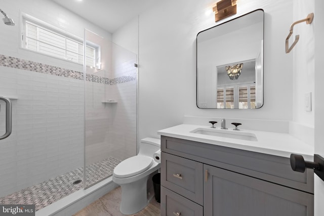 15 W Harding Ave, Long Beach Township, NJ 08008 - full bath with a stall shower, vanity, and toilet
