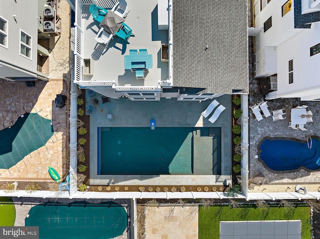 15 W Harding Ave, Long Beach Township, NJ 08008 - bird's eye view of a pool area