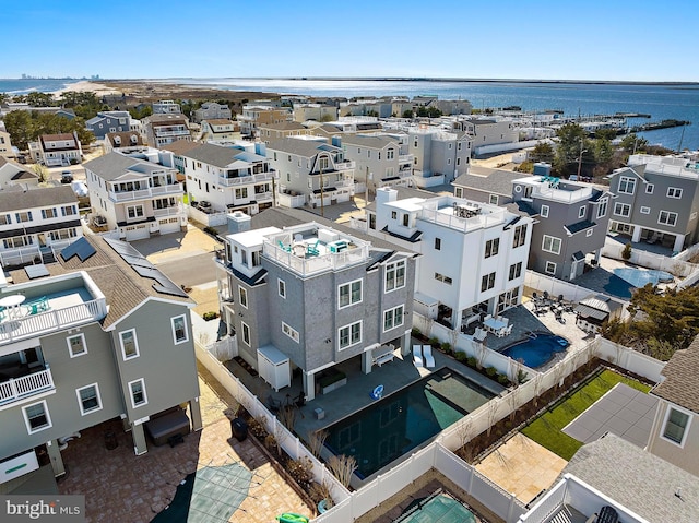 15 W Harding Ave, Long Beach Township, NJ 08008 - aerial perspective of suburban area with a large body of water