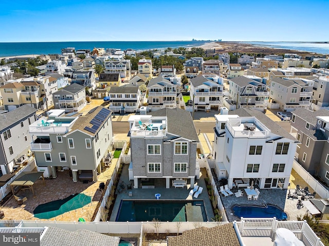 15 W Harding Ave, Long Beach Township, NJ 08008 - aerial view of residential area featuring a nearby body of water