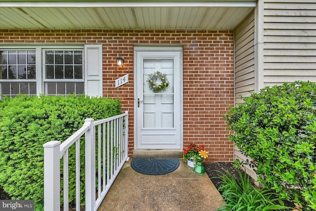 114 Dew Drop Ct, York, PA 17403 - entrance to property featuring brick siding