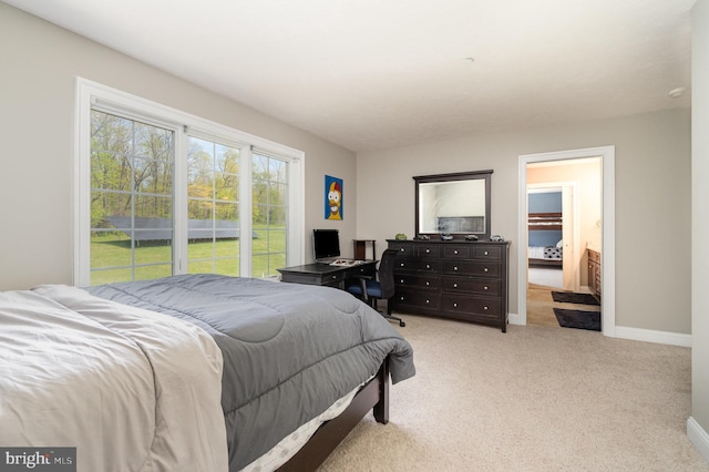 890 Hobart Rd, Hanover, PA 17331 - bedroom featuring baseboards and light carpet